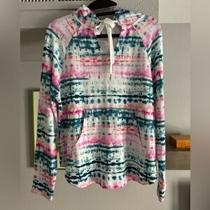 Koolaburra by Ugg Tie-dye Hooded Pullover EUC SZ S